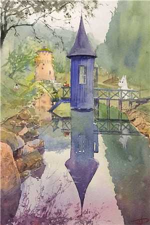 明日与君隔山岳