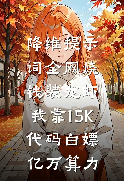 降维提示词-全网烧钱装龙虾，我靠15K代码白嫖亿万算力