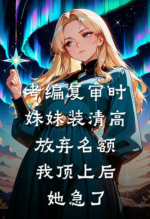 考编复审时妹妹装清高放弃名额，我顶上后她急了